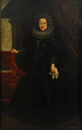 unknow artist Portrait of Constance of Austria, Queen of Poland. Sweden oil painting art